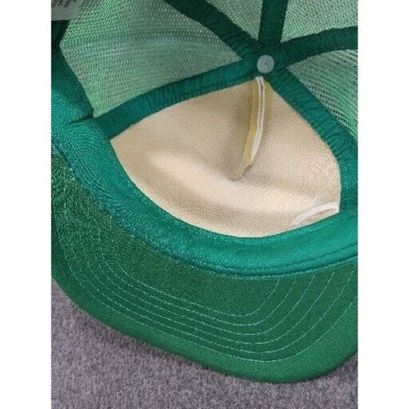 Pace Supply Corp. Vintage Trucker Hat Green Adjustable Snapback Ferrare Line - Picture 9 of 12